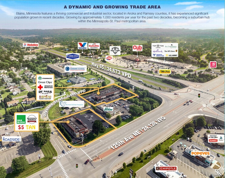 12525 NE Ulysses St, Blaine, MN for sale - Building Photo - Image 2 of 13