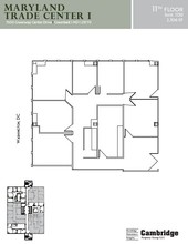 7500 Greenway Center Dr, Greenbelt, MD for lease Floor Plan- Image 1 of 1