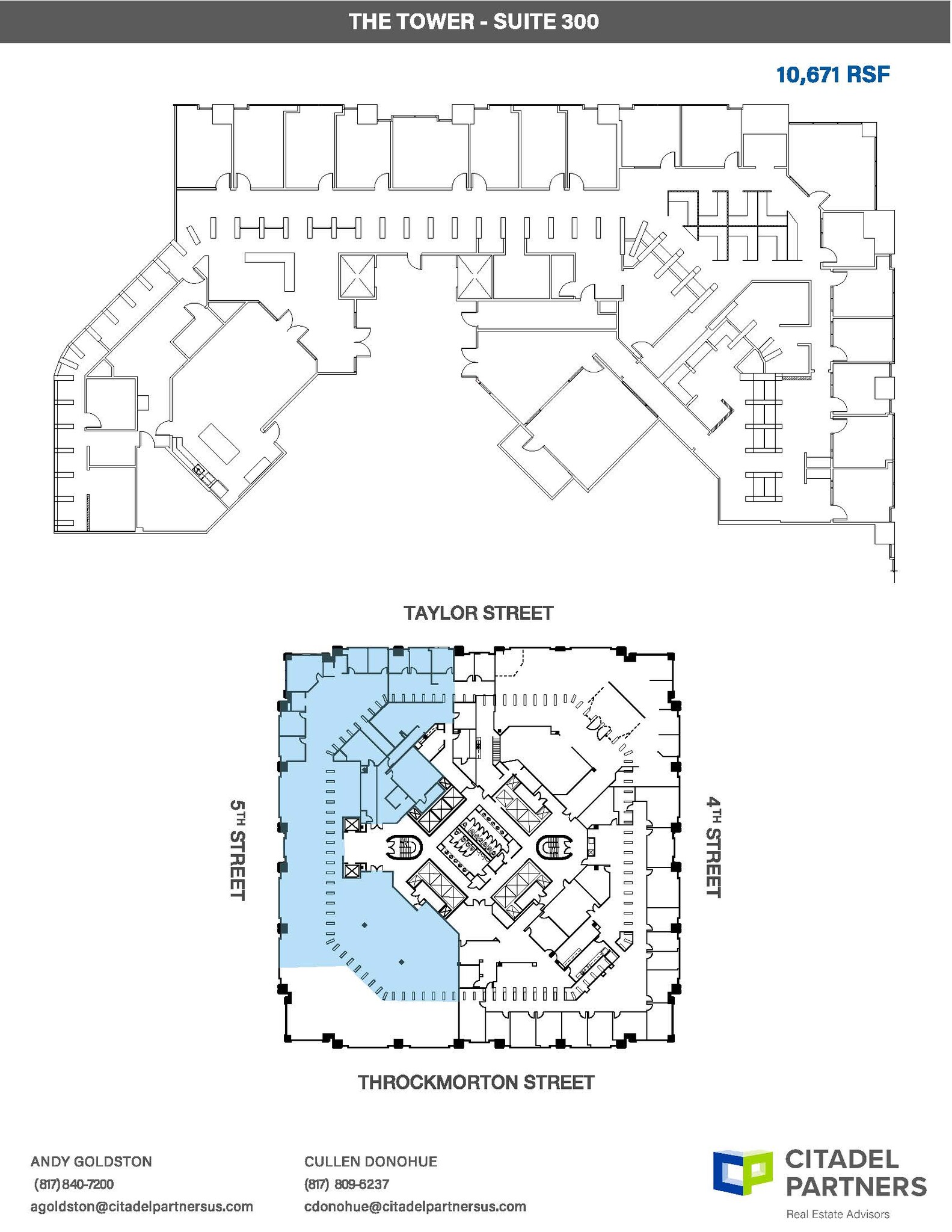 500 Throckmorton St, Fort Worth, TX for lease Floor Plan- Image 1 of 1