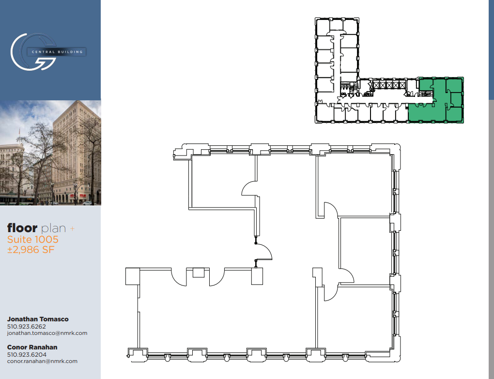 436 14th St, Oakland, CA for lease Floor Plan- Image 1 of 1