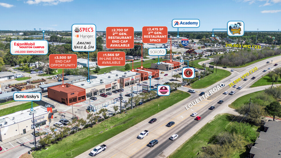 1610-1614 Louetta Rd, Spring, TX for lease - Building Photo - Image 2 of 5