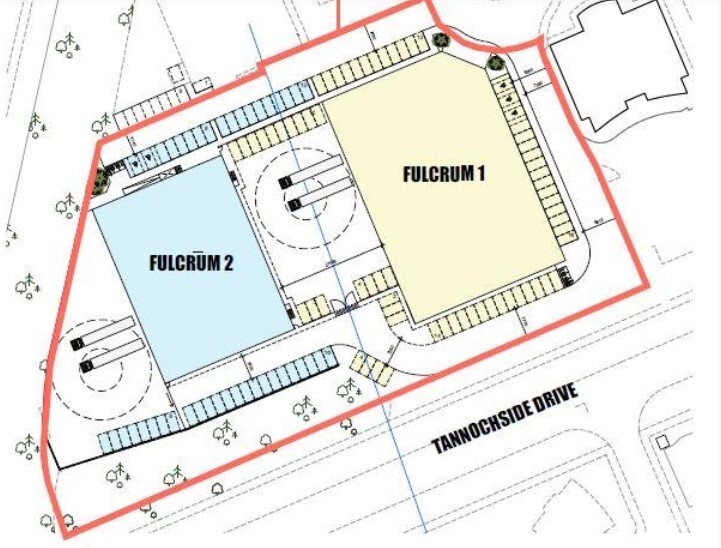 Ellismuir Way, Uddingston for lease - Site Plan - Image 1 of 1