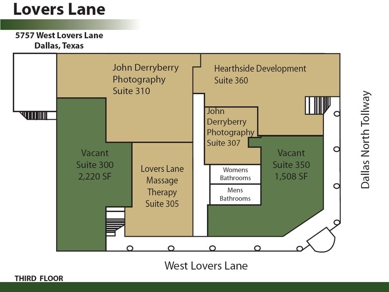 5757 W Lovers Ln, Dallas, TX for lease - Floor Plan - Image 3 of 8