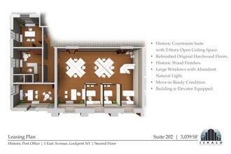 1 East Ave, Lockport, NY for lease Site Plan- Image 2 of 2