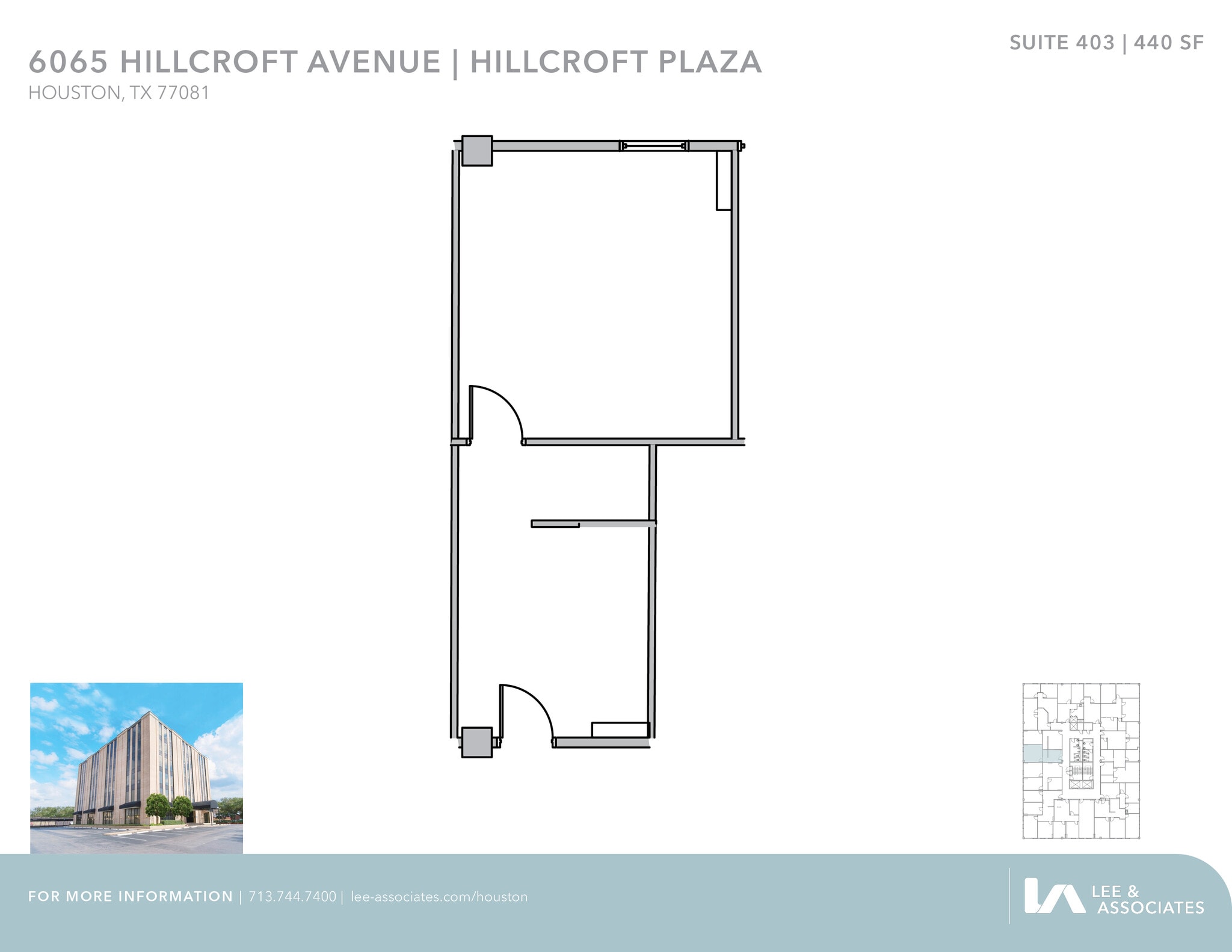 6065 Hillcroft Ave, Houston, TX for lease Floor Plan- Image 1 of 1