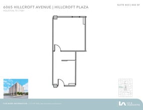 6065 Hillcroft Ave, Houston, TX for lease Floor Plan- Image 1 of 1