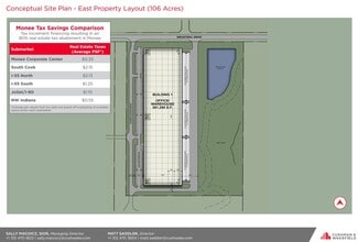 Monee Corporate Center - East, Monee, IL for lease Site Plan- Image 1 of 2
