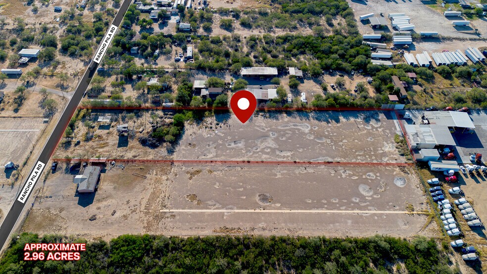186 Rancho Pila Rd, Laredo, TX for lease - Aerial - Image 3 of 4