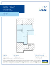 3100 Edloe St, Houston, TX for lease Floor Plan- Image 1 of 1