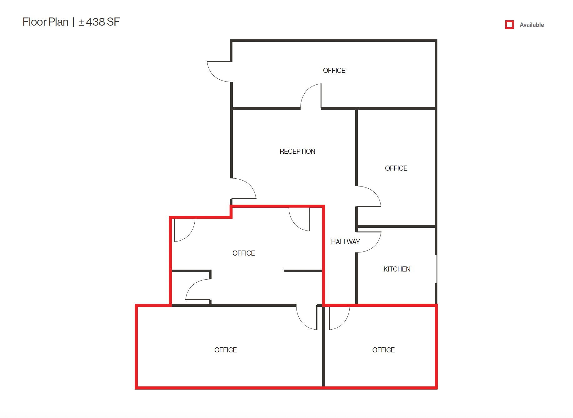 505 S Arlington Ave, Reno, NV for lease Floor Plan- Image 1 of 2
