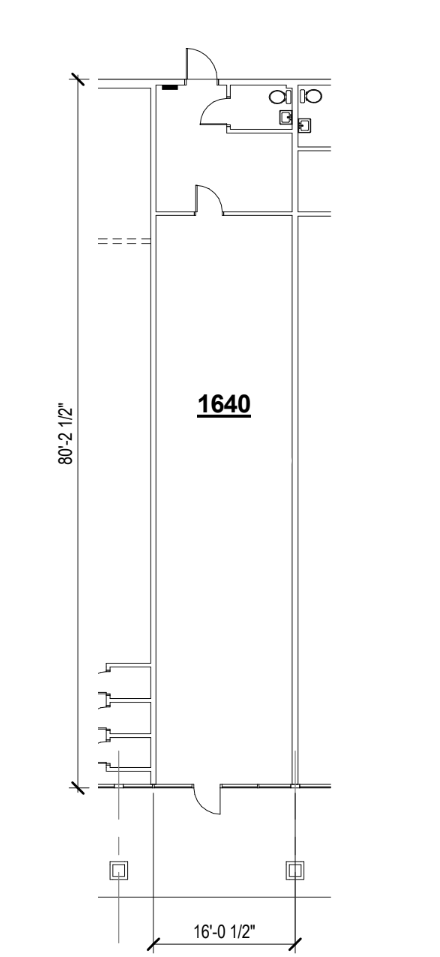 1632-1680 Memorial Blvd, Murfreesboro, TN for lease Floor Plan- Image 1 of 2