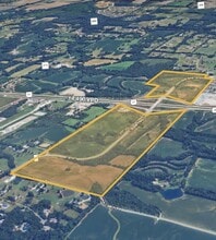 Hwy 61, Moscow Mills, MO - AERIAL  map view