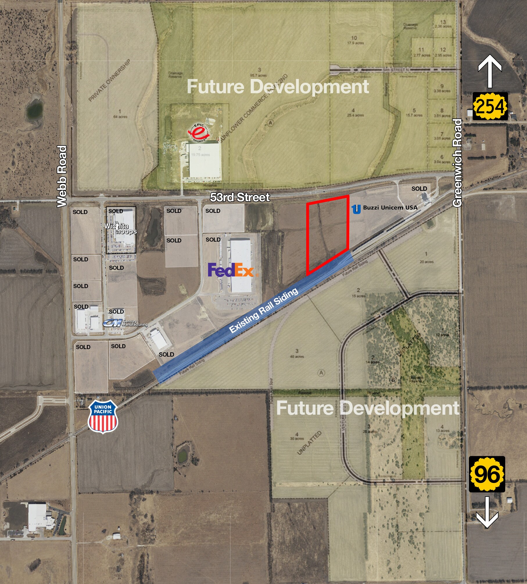 53rd St N, Bel Aire, KS for sale Site Plan- Image 1 of 1