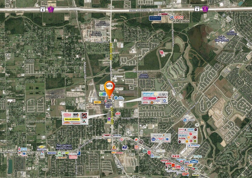 1814 Main St, Pearland, TX for lease - Building Photo - Image 3 of 4