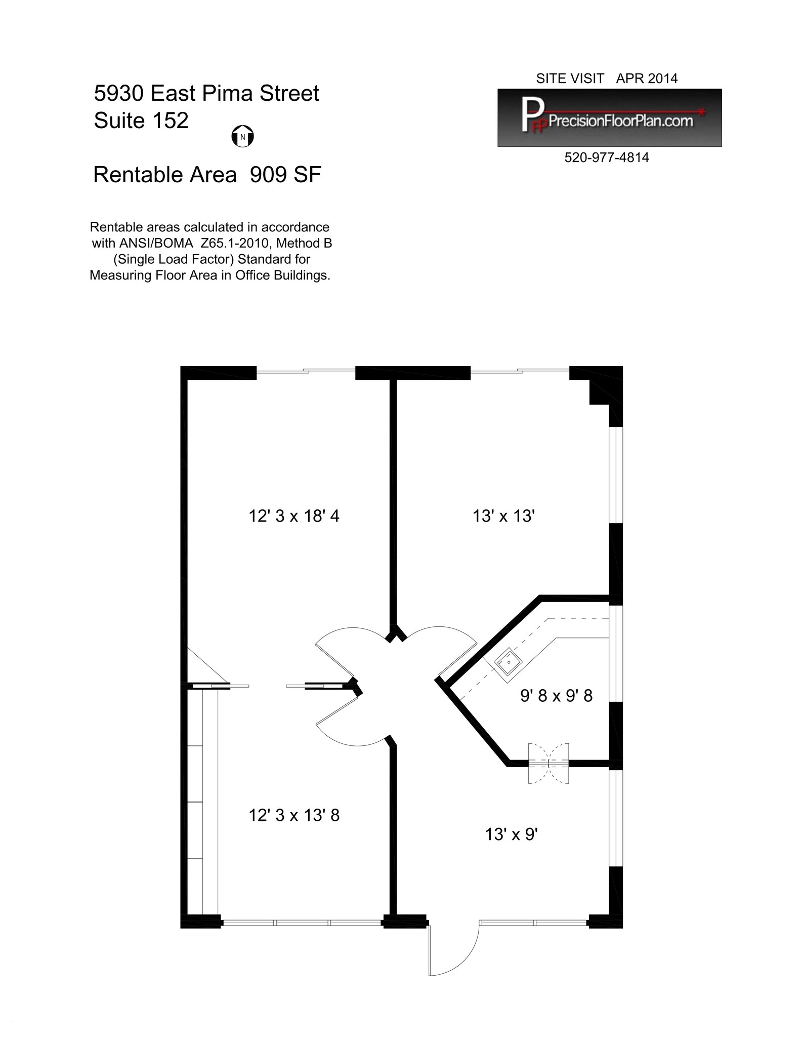 5920 E Pima St, Tucson, AZ for lease Site Plan- Image 1 of 5