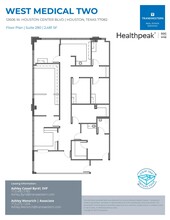 12606 W Houston Center Blvd, Houston, TX for lease Floor Plan- Image 1 of 2