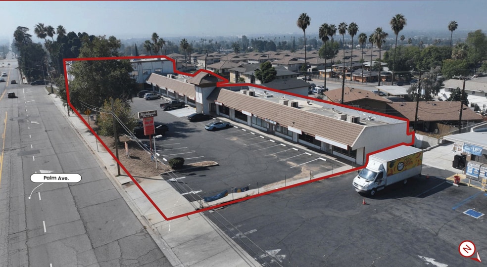 2102-2142 Palm Ave, Highland, CA for lease - Building Photo - Image 2 of 3