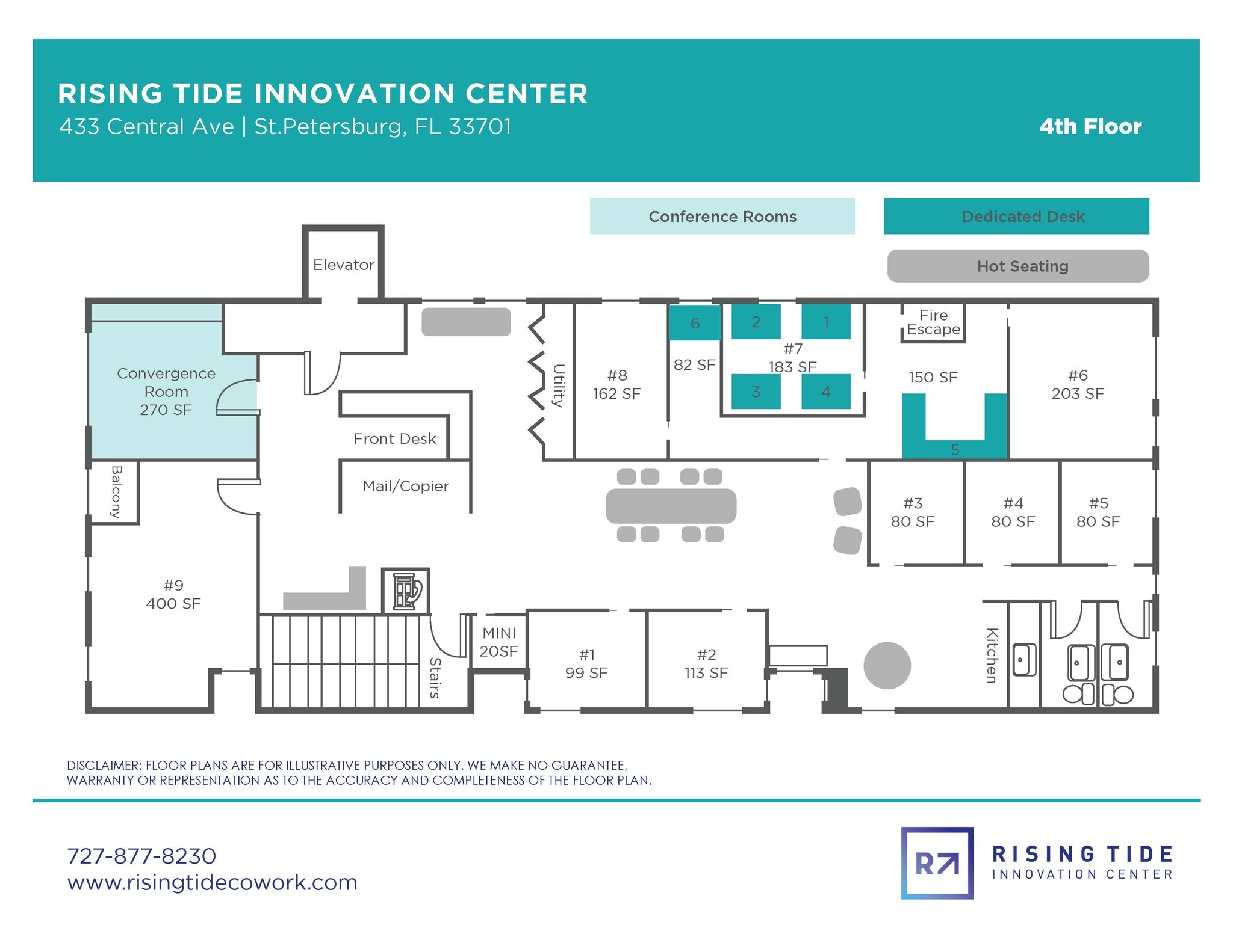 433 Central Ave, Saint Petersburg, FL for lease Floor Plan- Image 1 of 1
