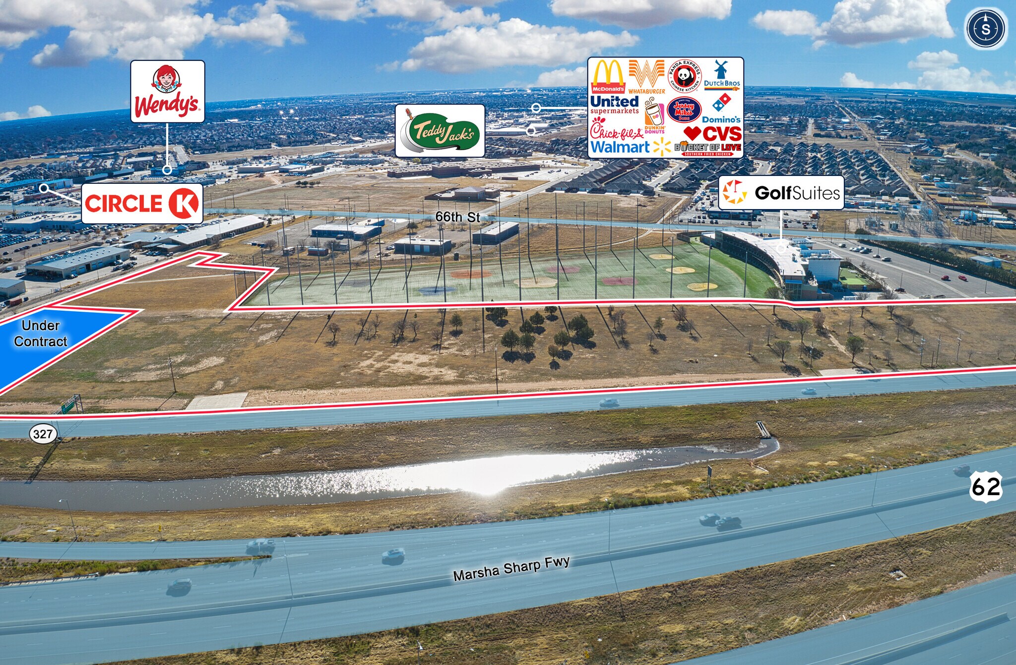 Marsha Sharp Fwy, Lubbock, TX 79407 Land for Sale