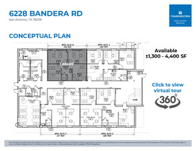 6228 Bandera Rd, San Antonio, TX for lease Floor Plan- Image 1 of 1