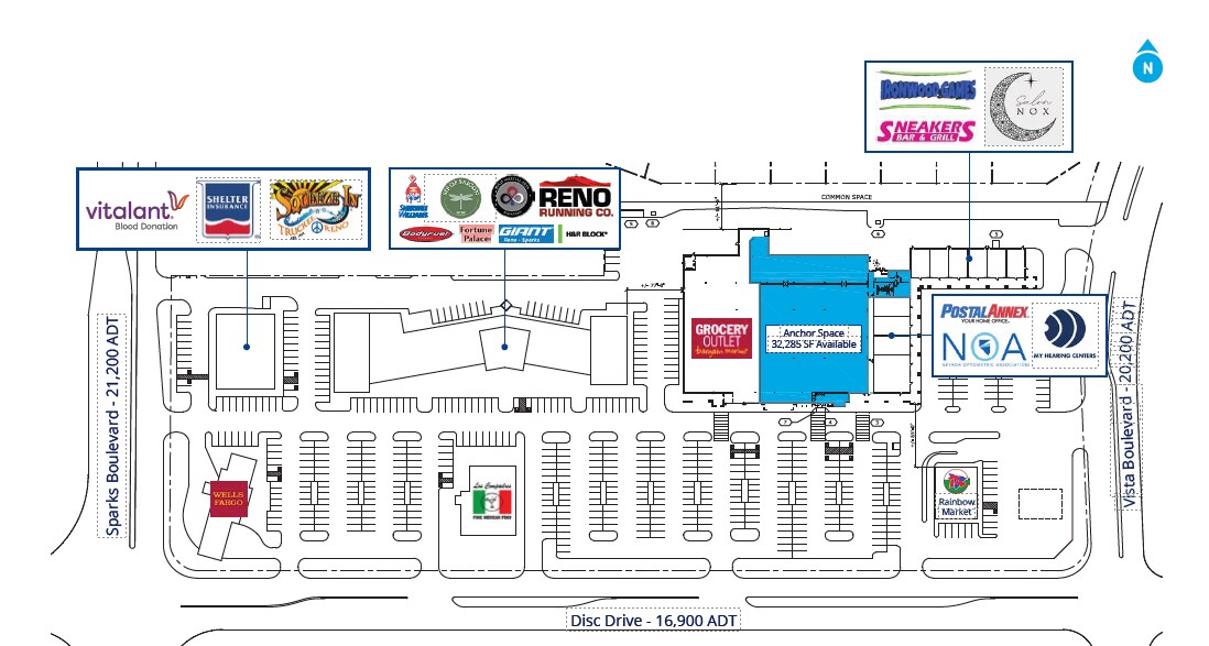 1200-1390 Disc Dr, Sparks, NV for lease Site Plan- Image 1 of 2