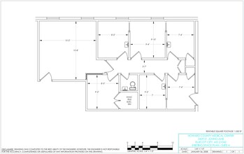 3459 St. John's Ln, Ellicott City, MD for lease Floor Plan- Image 1 of 4