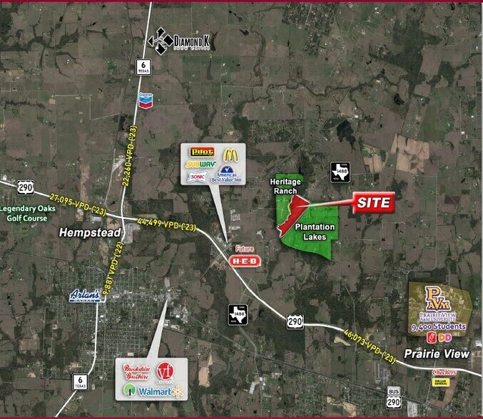 39495 FM 1488 Rd, Hempstead, TX for sale - Primary Photo - Image 1 of 1