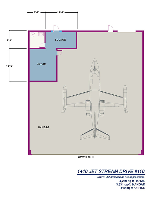 1440 Jet Stream Dr, Henderson, NV for lease Floor Plan- Image 1 of 1