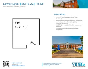 6912 Main St, Downers Grove, IL for lease Floor Plan- Image 1 of 1