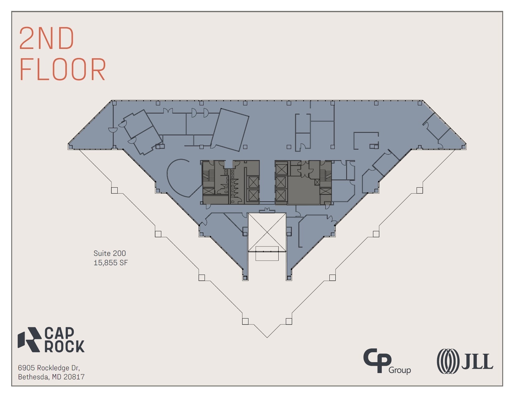 6903 Rockledge Dr, Bethesda, MD for lease Floor Plan- Image 1 of 1