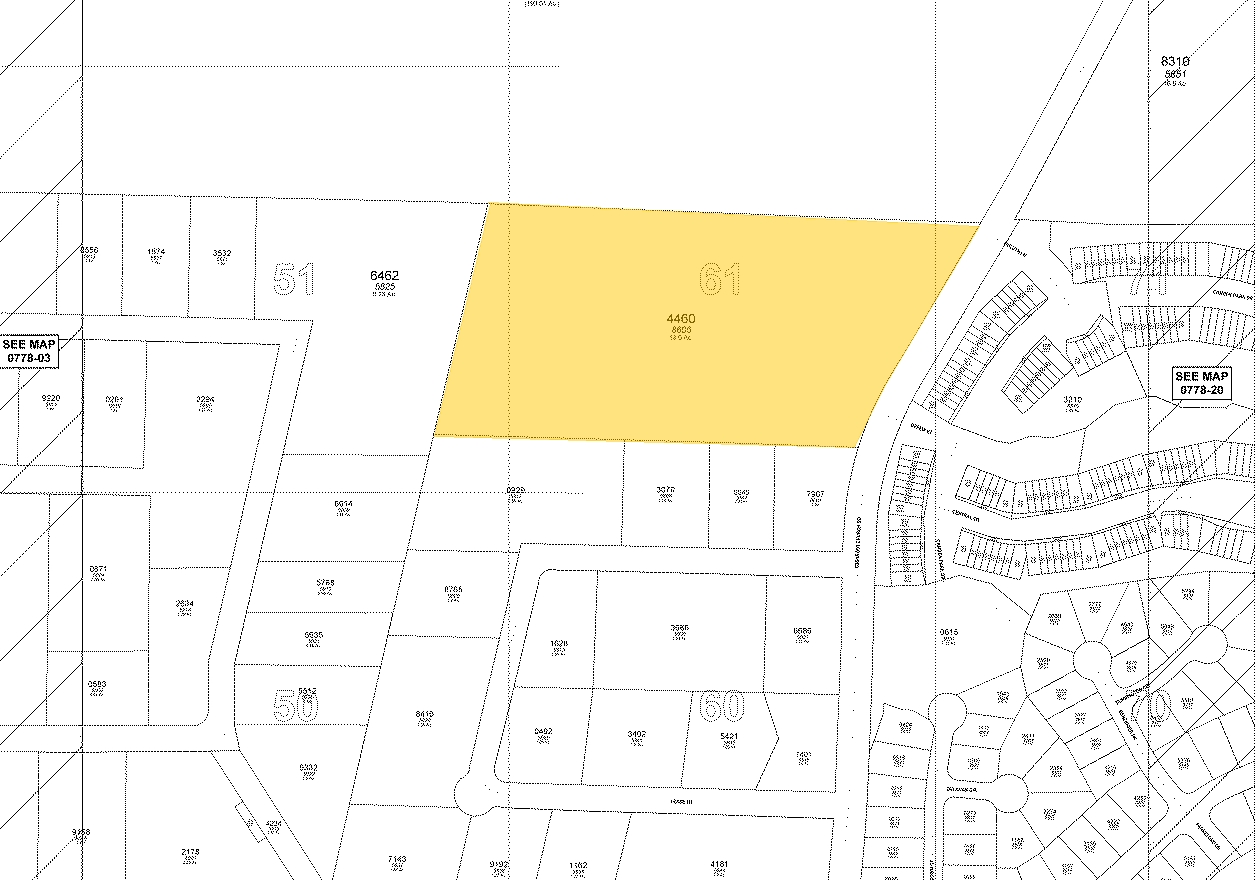 8605 Ebenezer Church Rd, Raleigh, NC for sale Plat Map- Image 1 of 1