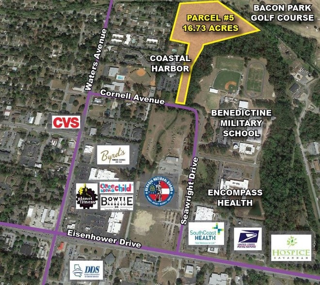 6502 Seawright Dr, Savannah, GA for sale - Aerial - Image 1 of 1