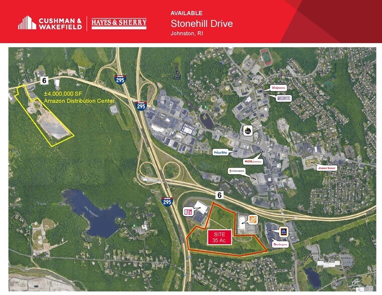 Stonehill, Johnston, RI for sale - Aerial - Image 2 of 2