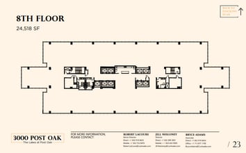 3000 Post Oak Blvd, Houston, TX for lease Floor Plan- Image 1 of 1