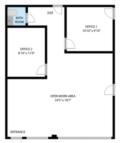 6504 Church St, Riverdale, GA for lease Floor Plan- Image 1 of 1