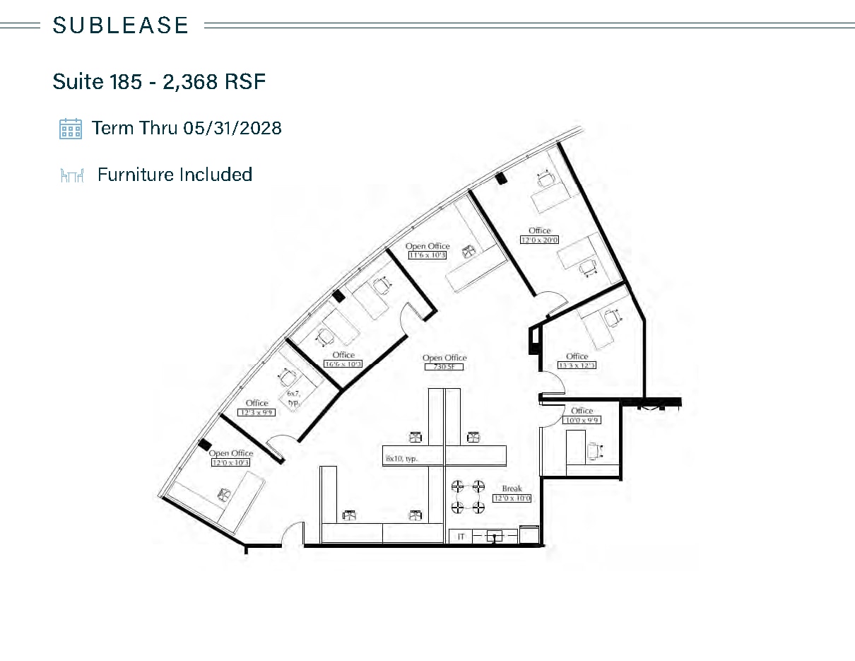 1990 Lakeside Pky, Tucker, GA for lease Floor Plan- Image 1 of 1