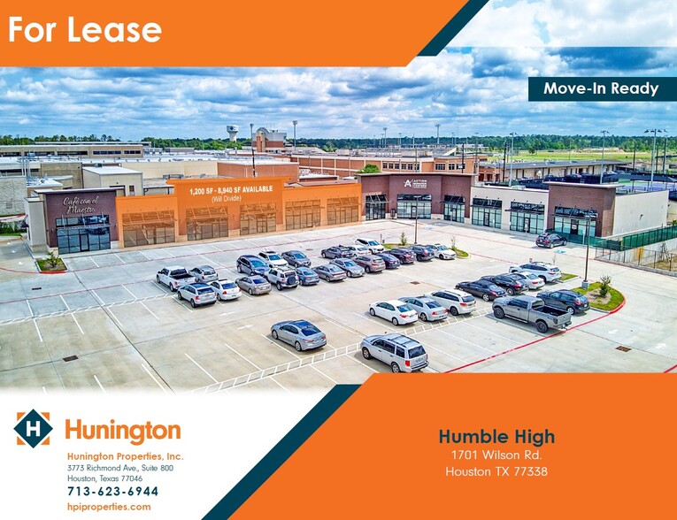 1701 Wilson Rd, Humble, TX for lease - Building Photo - Image 1 of 1