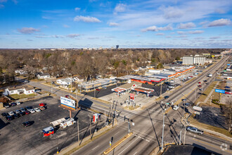 1349 S Glenstone Ave, Springfield, MO - aerial  map view