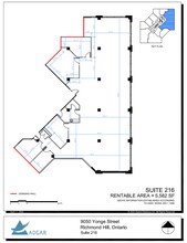 9050 Yonge St, Richmond Hill, ON for lease Floor Plan- Image 1 of 1