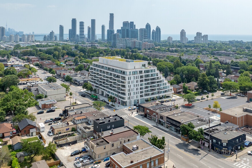 689 The Queensway, Toronto, ON for lease - Aerial - Image 3 of 3