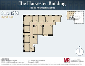 180 N Michigan Ave, Chicago, IL for lease Floor Plan- Image 1 of 1