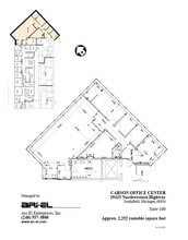 29355 Northwestern Hwy, Southfield, MI for lease Floor Plan- Image 1 of 1
