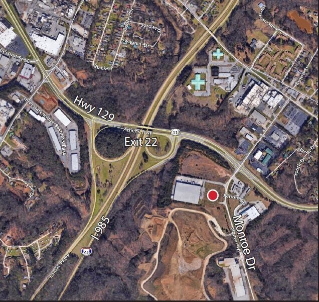 2577 Monroe Dr, Gainesville, GA for sale Plat Map- Image 1 of 1