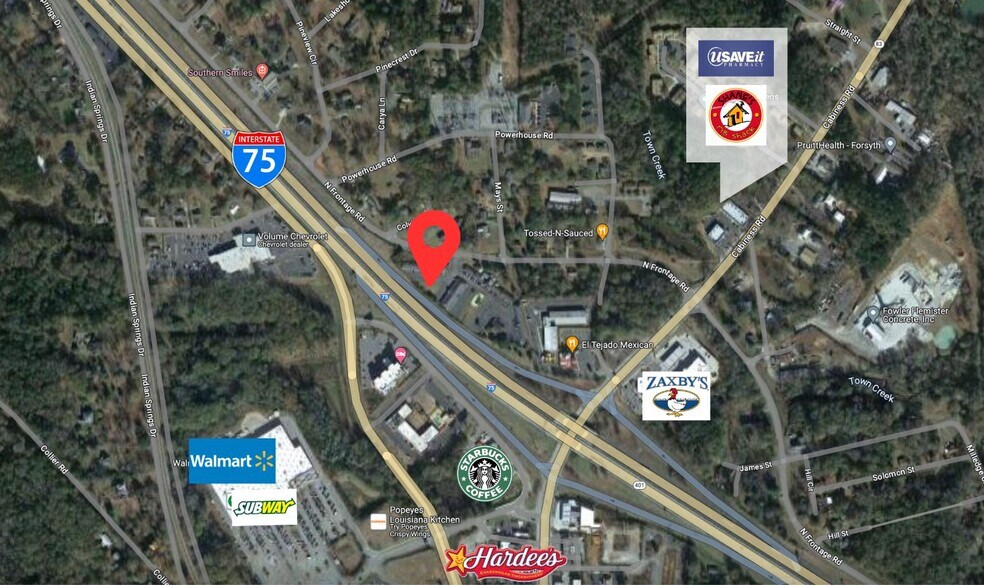 130 N Frontage Rd, Forsyth, GA for sale - Building Photo - Image 2 of 3