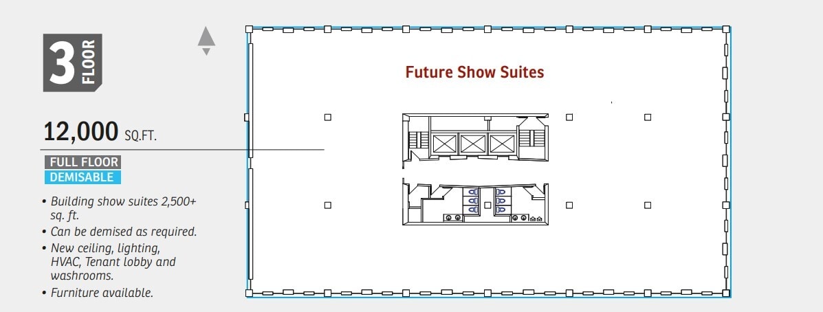 600 6 Ave SW, Calgary, AB for lease Floor Plan- Image 1 of 1