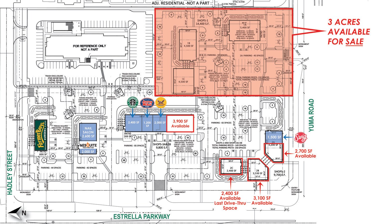 NEC Estrella Parkway & Yuma Road, Goodyear, AZ 85338 Land for Sale