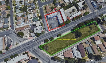 1110-1112 S Long Beach Blvd, Compton, CA - AERIAL map view - Image1