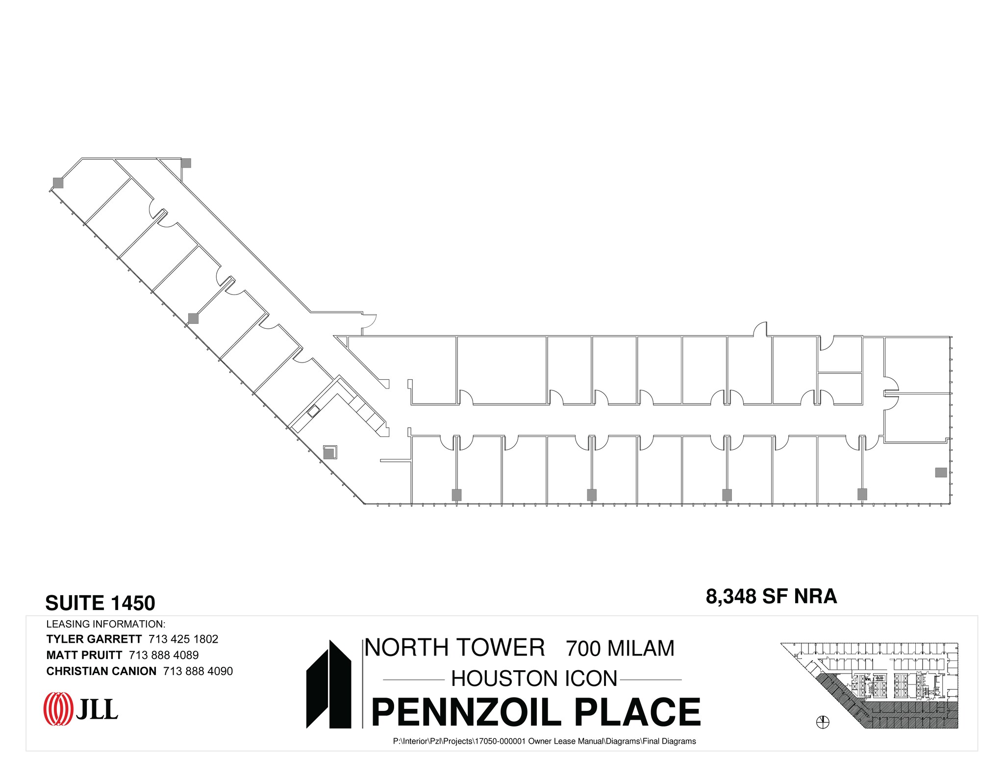 700 Milam St, Houston, TX for lease Floor Plan- Image 1 of 1