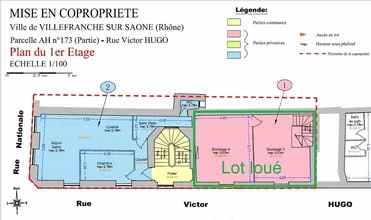 Retail in Villefranche-sur-Saône for lease Floor Plan- Image 1 of 2