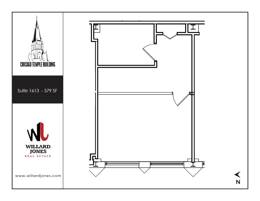 77 W Washington St, Chicago, IL for lease Floor Plan- Image 1 of 1